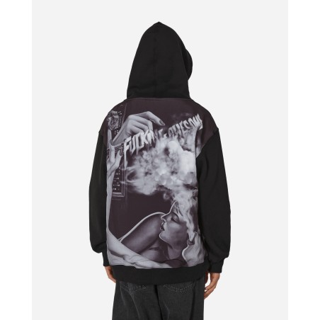 Brand New Smoke Hoodie Black Latest Edition