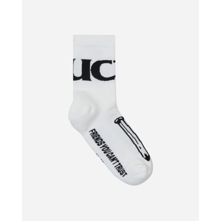 Brand New Crucifixion Socks White New Stock