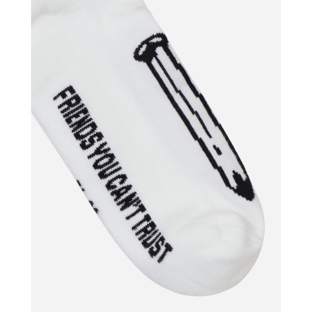 Brand New Crucifixion Socks White New Stock