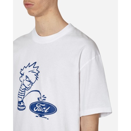 Brand New Oval Pee Boy T-Shirt White In Stock