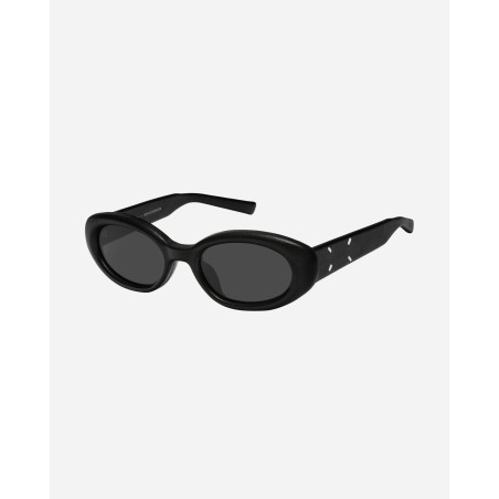 Brand New Maison Margiela MM107 Leather L01 Sunglasses Black Fresh Release