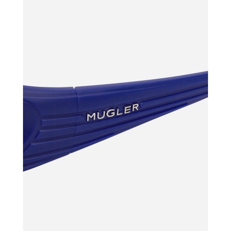 Brand New Mugler Spiral 02 V2 Sunglasses Blue