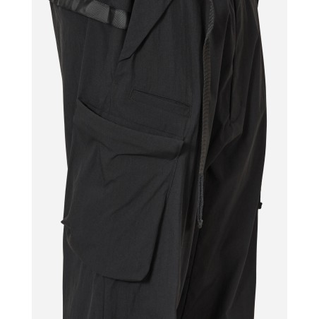 Brand New Nylon Stretch Cargo Trousers Black Hot New Item