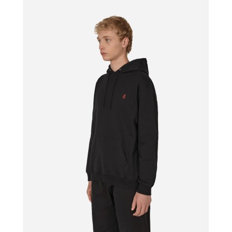 Brand New One Point Hooded Sweatshirt Black