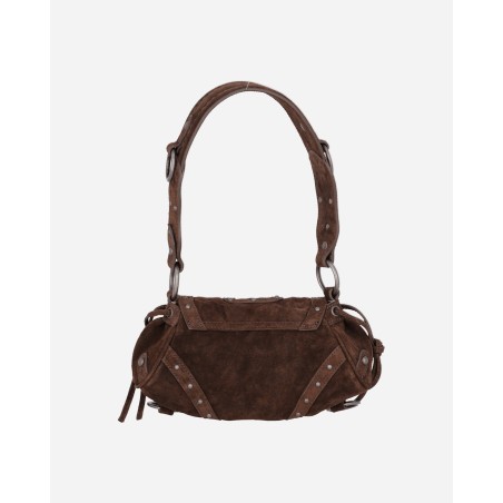 Brand New Suede Shoulder Bag Brown Latest Edition