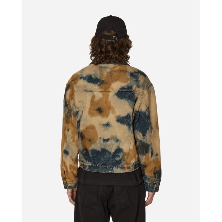 Brand New Bleached Denim Trucker Jacket Acid Savas Wash Fresh Release