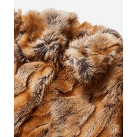 Brand New Women's Faux Fur Jacket Tan Limited Stock