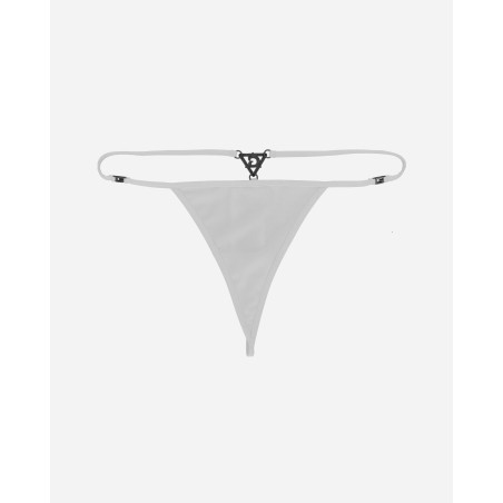 Brand New Triangle Thong Alabaster White