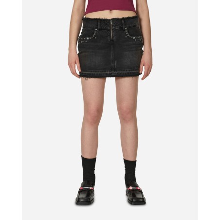 Brand New Western Denim Skirt Used Black Wash Available for Immediate Shipping