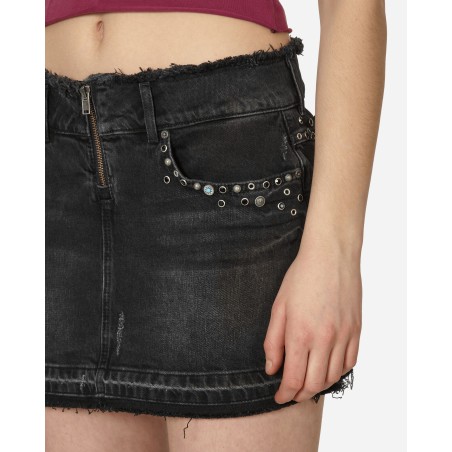 Brand New Western Denim Skirt Used Black Wash Available for Immediate Shipping