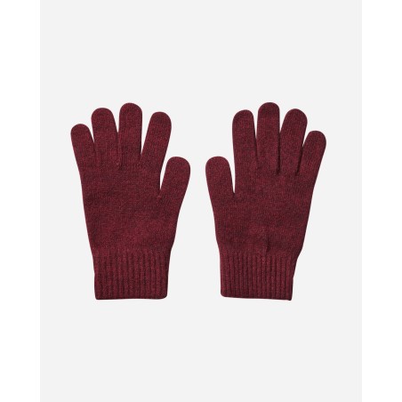 Brand New Women's Troyer Knit Sweater with Gloves Burgundy Available for Immediate Shipping