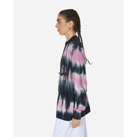 Brand New Bad As Mama Tie-Dye Cardigan Black