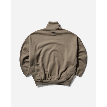 Brand New Men's Fear of God Athletics Mock Neck Sweatshirt Clay New Release