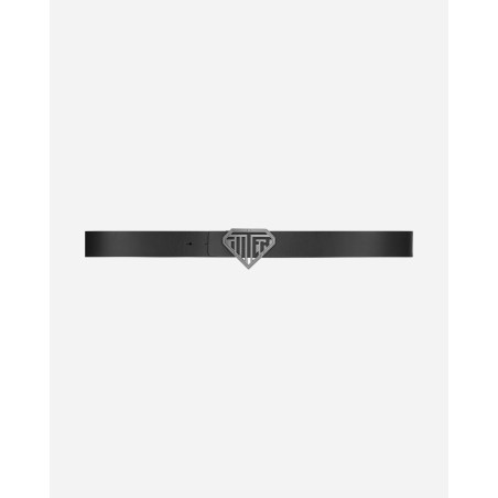 Brand New Solid Logo Belt Black