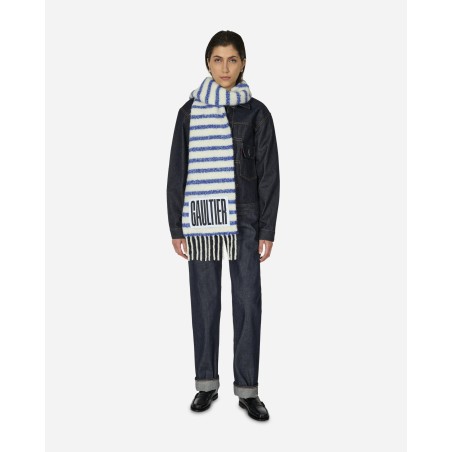 Brand New Marinière Scarf White / Blue