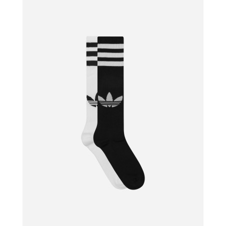 Brand New 2-Pack 70s Knee Socks White / Black On Hand Now