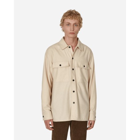 Brand New Wool Overshirt Beige Just In