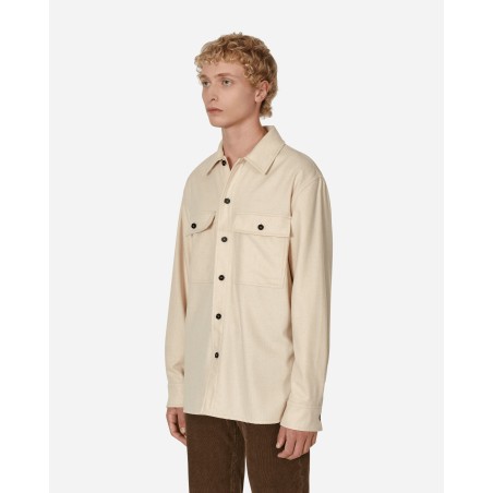 Brand New Wool Overshirt Beige Just In