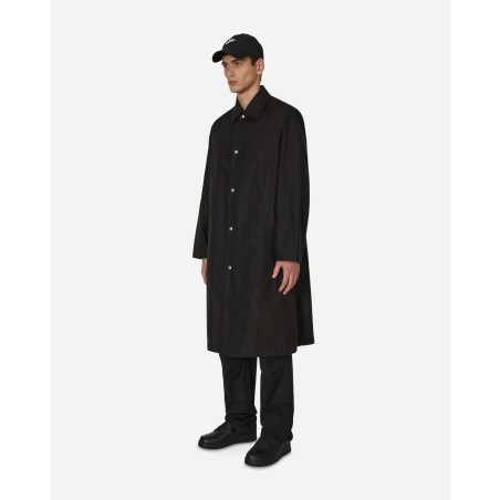 Brand New Water-Repellent Cotton Coat Black Available for Immediate Shipping