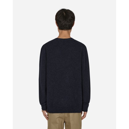 Brand New Wool Crewneck Sweater Blue