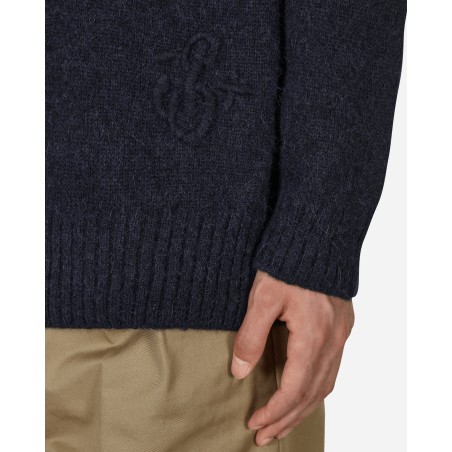 Brand New Wool Crewneck Sweater Blue