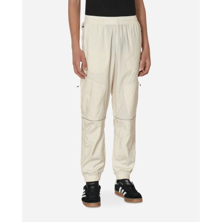 Brand New Reveal Material Mix Track Pants White Limited Stock