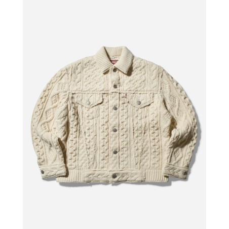 Brand New Men's Levi’s Wool Trucker Jacket Natural In Stock