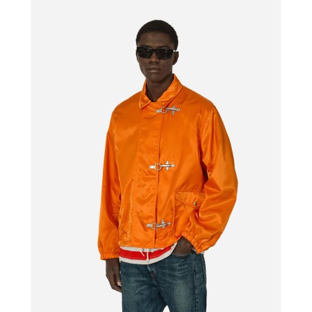 Brand New Nylon Hooks Jacket Orange Fresh Release