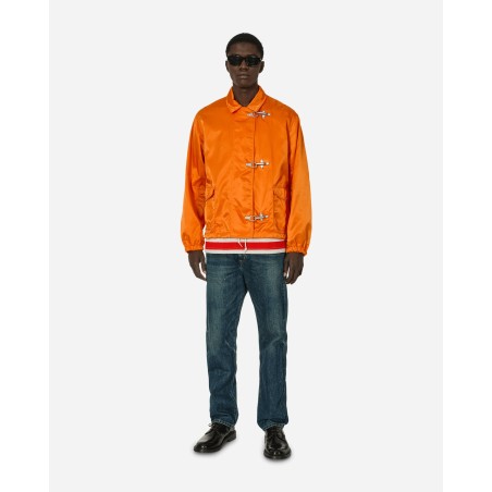 Brand New Nylon Hooks Jacket Orange Fresh Release