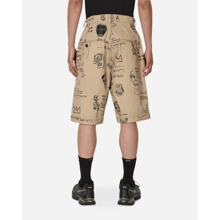 Brand New Jean-Michel Basquiat Chino Shorts Beige