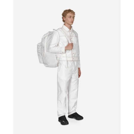 Brand New Airbag Embossed Backpack White