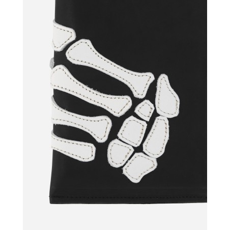 Brand New Thumb-Up Bone Hand Zip Neck Pouch Black Just In