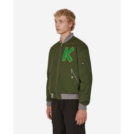 Brand New Varsity Bomber Jacket Green Just Launched