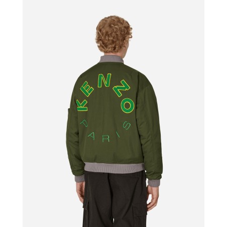 Brand New Varsity Bomber Jacket Green Just Launched