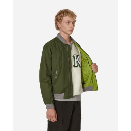 Brand New Varsity Bomber Jacket Green Just Launched