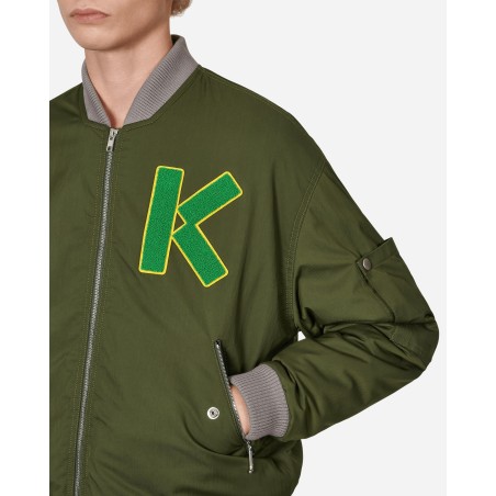 Brand New Varsity Bomber Jacket Green Just Launched