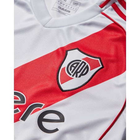 Brand New Men's River Plate 24/25 Home Jersey White / Better Scarlet