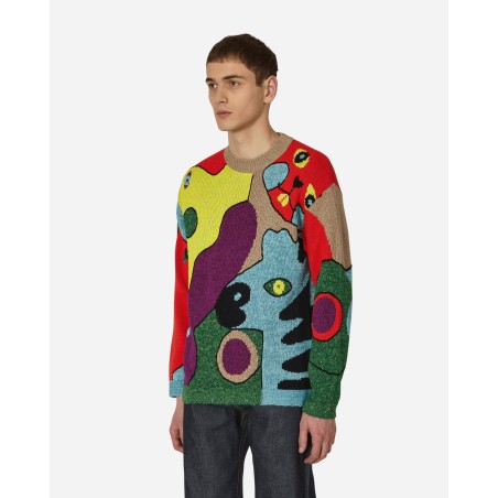 Brand New KENZOO Crewneck Sweater Multicolor Immediate Availability