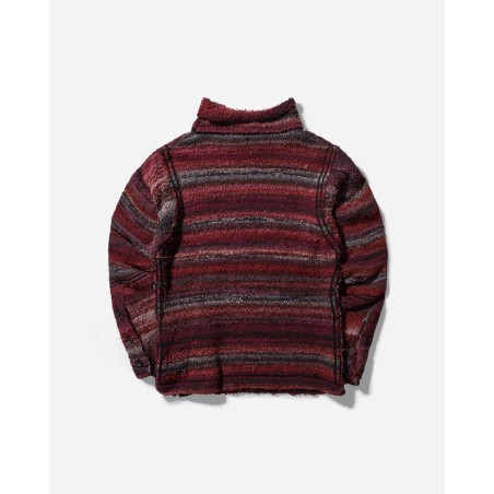 Brand New Men's Scarpitta Knit Dark Red Mix / Black Hot New Item