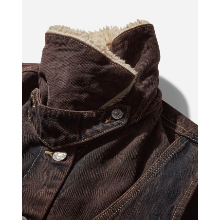 Brand New Women's Levi's Faun Dual Jacket Brown Ready for Shipment