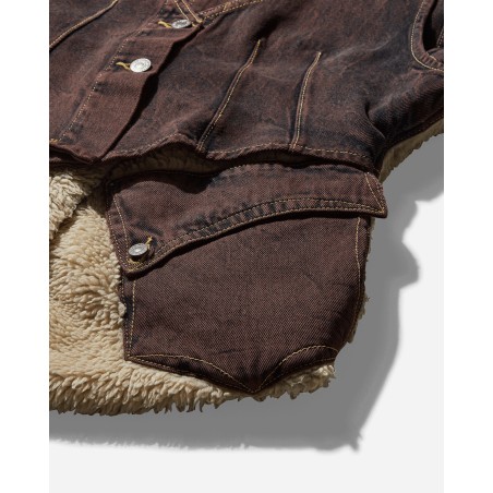 Brand New Women's Levi's Faun Dual Jacket Brown Ready for Shipment