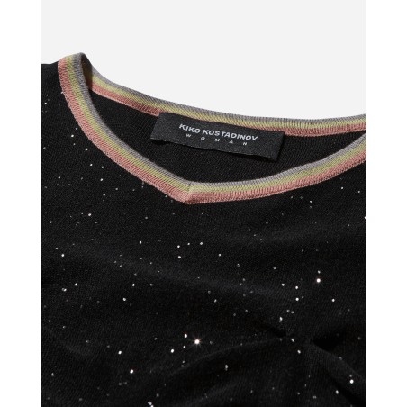 Brand New Women's Zabriskie Longsleeve Knit Top Starlight Black Latest Edition