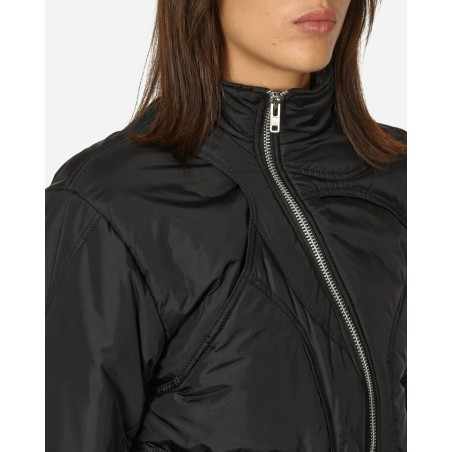 Brand New Piping Nylon Puffer Jacket Black In Stock