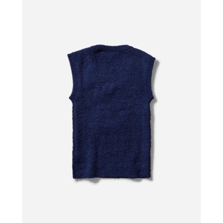 Brand New Women's Knit Vest Dark Blue Immediate Availability