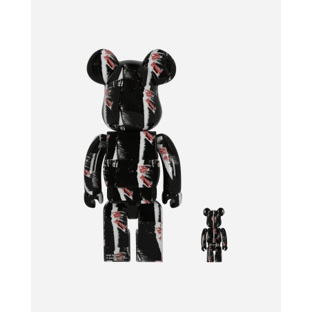 Brand New 100%+400% Andy Warhol X The Rolling Stones Sticky Fingers Be@rbrick Multicolor Limited Stock