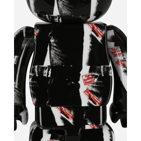 Brand New 100%+400% Andy Warhol X The Rolling Stones Sticky Fingers Be@rbrick Multicolor Limited Stock