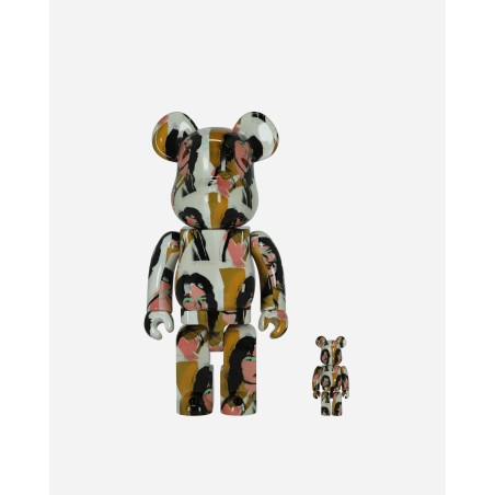 Brand New 100%+400% Andy Warhold Mick Jagger Multicolor Be@rbrick Multicolor Immediate Availability