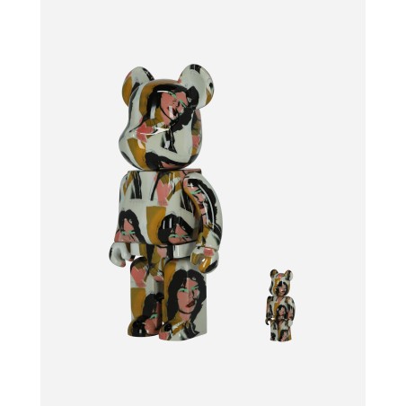 Brand New 100%+400% Andy Warhold Mick Jagger Multicolor Be@rbrick Multicolor Immediate Availability