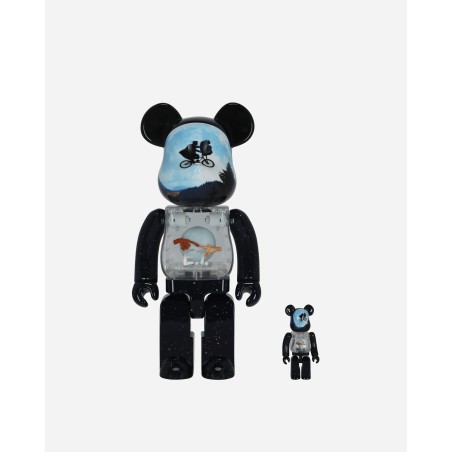 Brand New 100%+400% E.T. Light Up Be@rbrick Multicolor Available Now