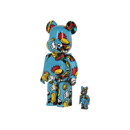 Brand New 100% + 400% Grafflex Be@rbrick Multicolor Hot New Item